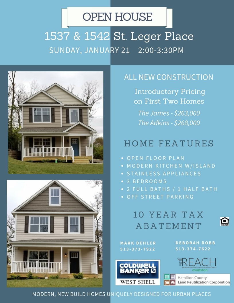 Open House Flyer - St. Leger