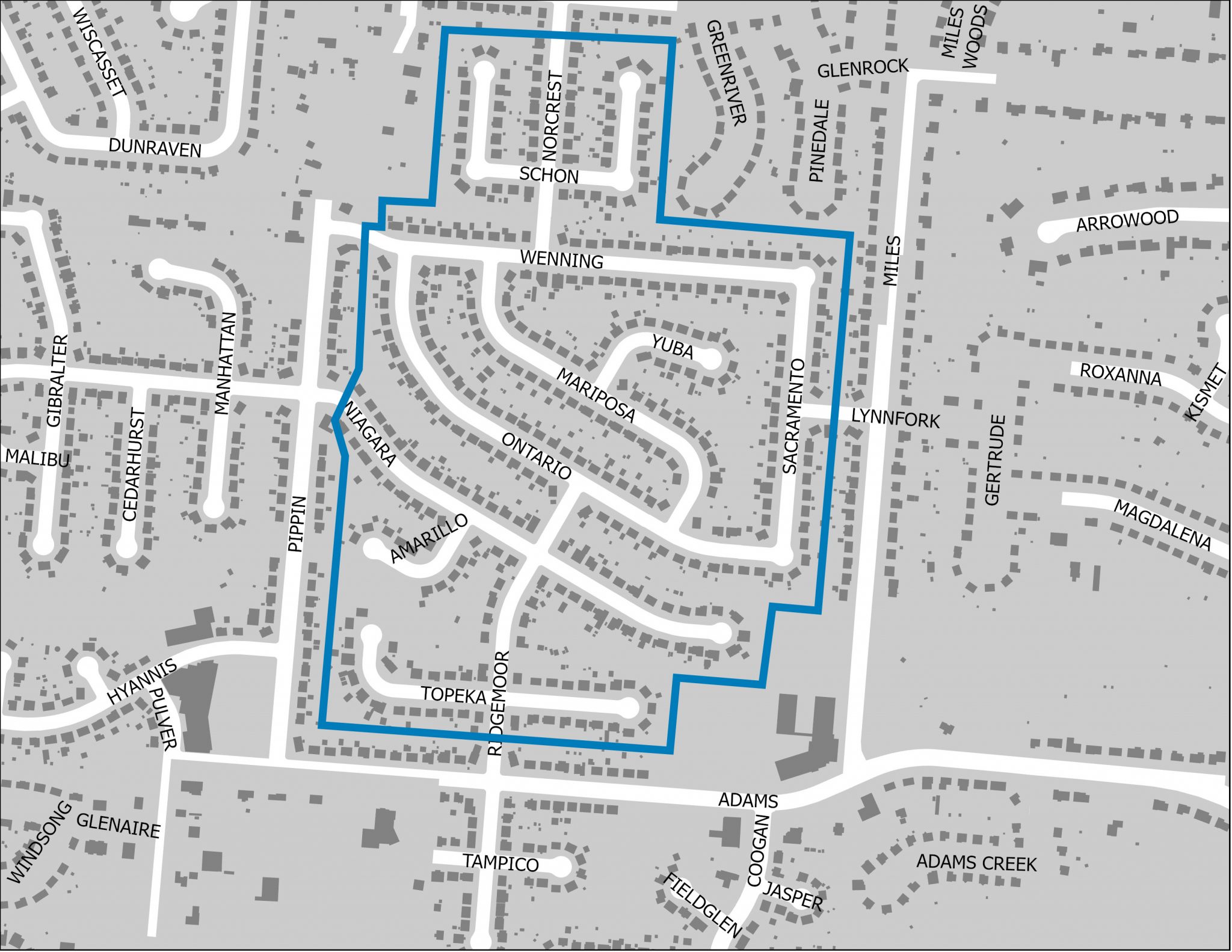Colerain Township Map Colerain Township Map
