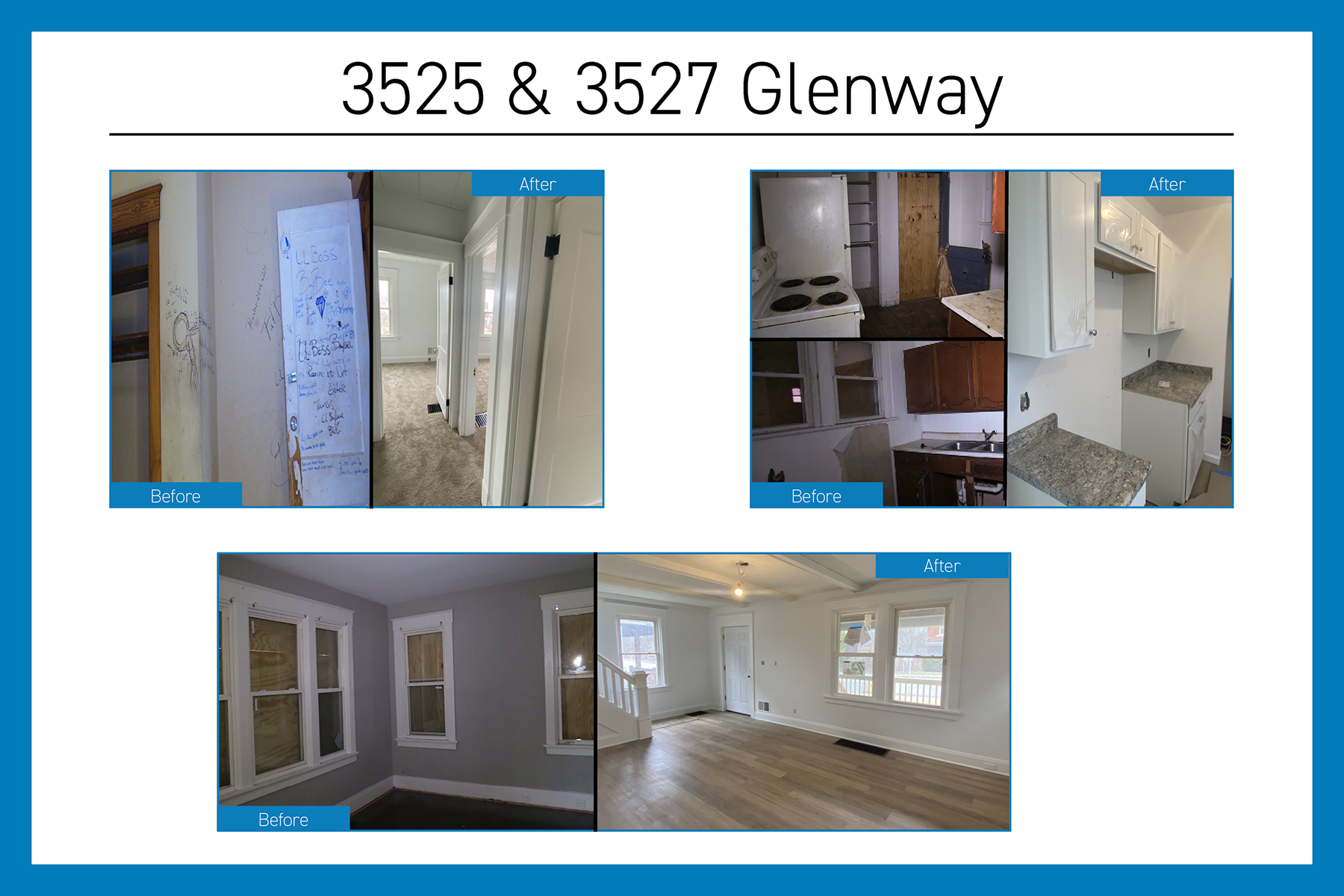 Glenway Homes - Before and After