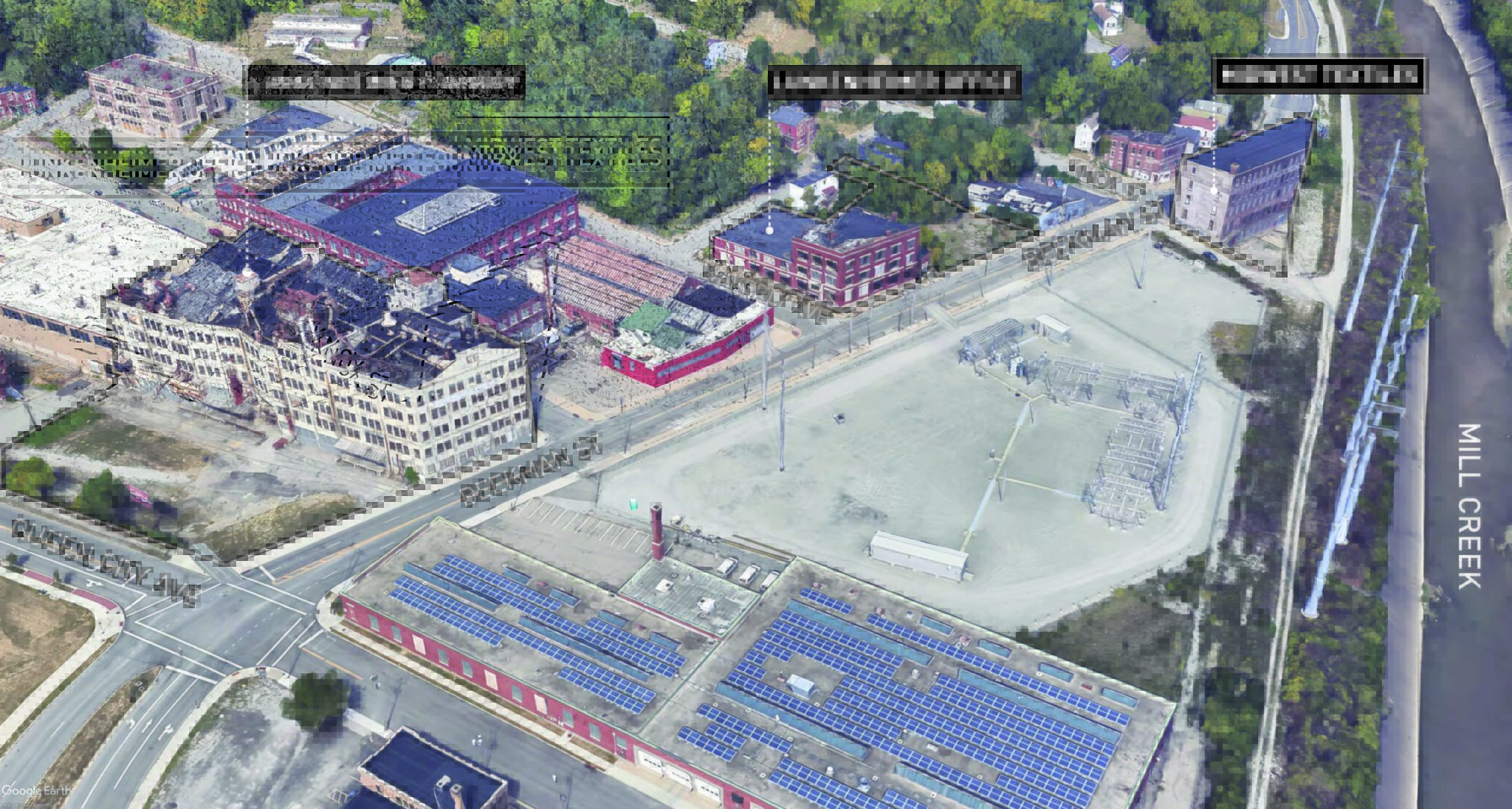 Lunkenheimer District Aerial Overview