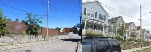 Morgan Street before and after