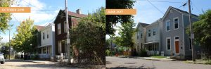 Morgan Street rehabs before and after