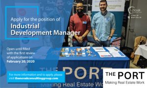 Social Media Graphic - The Port Industrial Development Manager