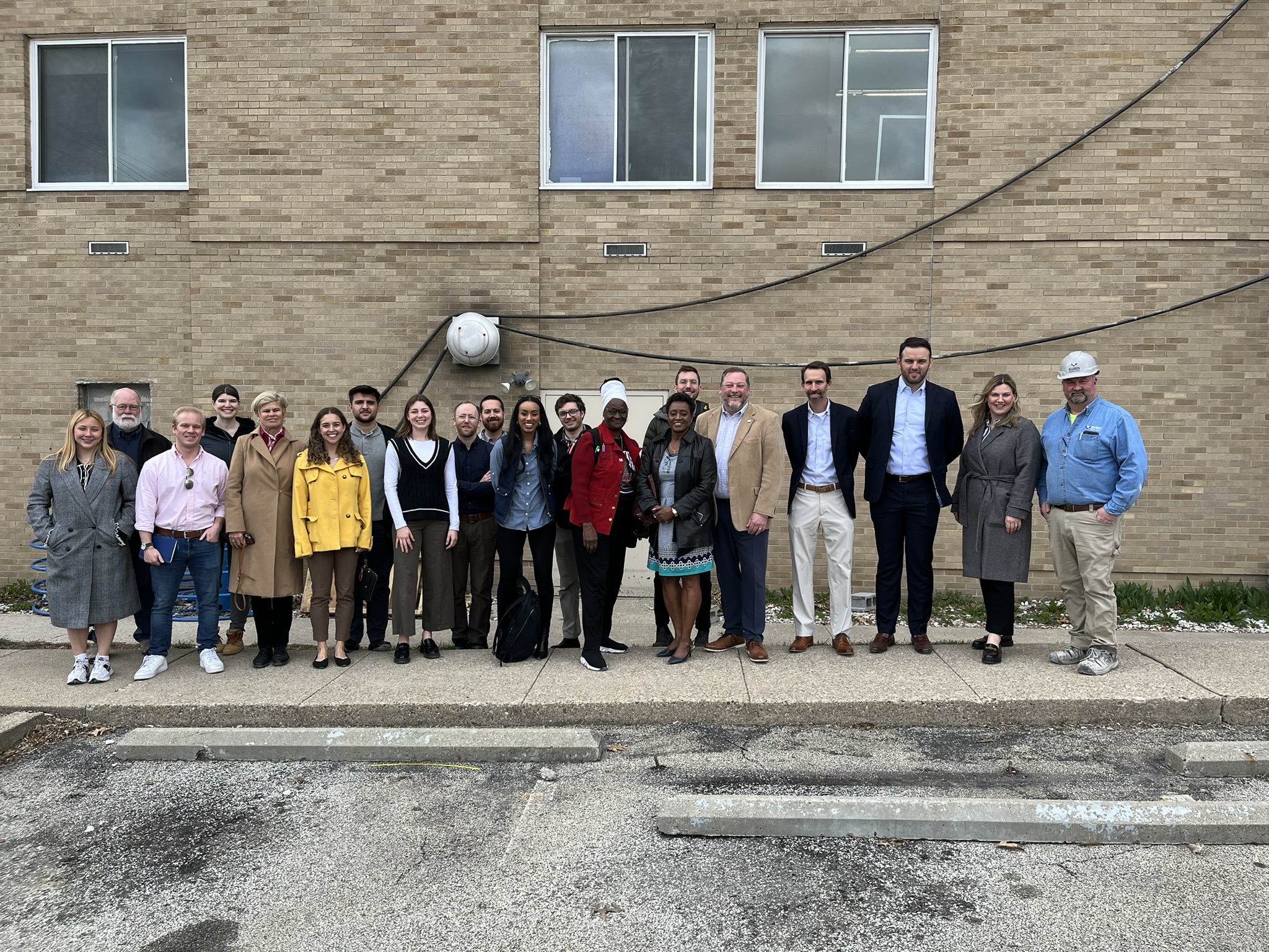 Talbert House 1 Port staff joined Talbert House for a tour of the under construction Hamilton County Crisis Center.